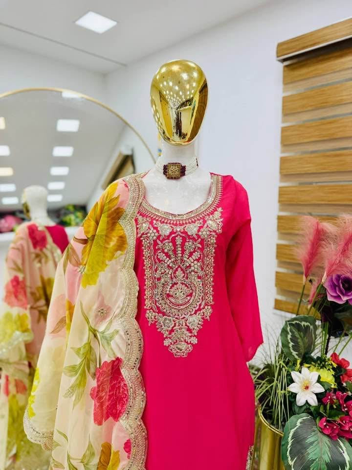 P5464 Chinon Sharara Suit