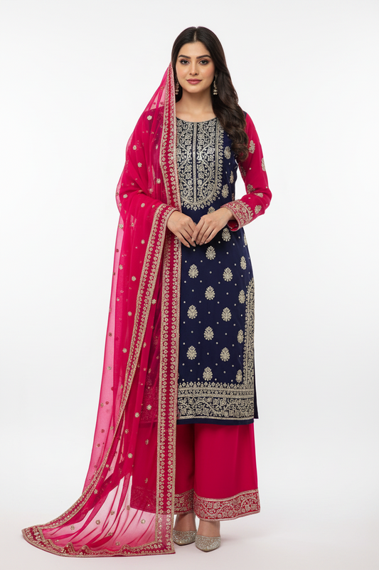 Q6 Georgette Salwar Kameez Suit