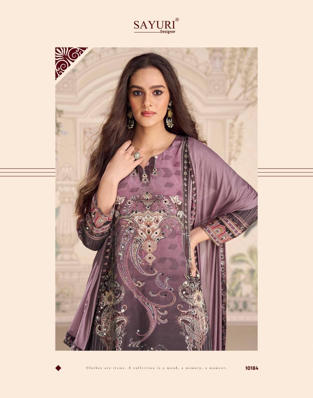P4512 Premium Crepe Silk Sharara Suit