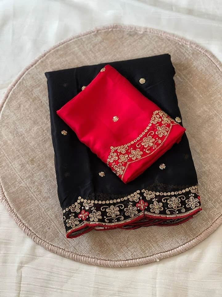 P4988 Rangoli Silk Georgette Saree