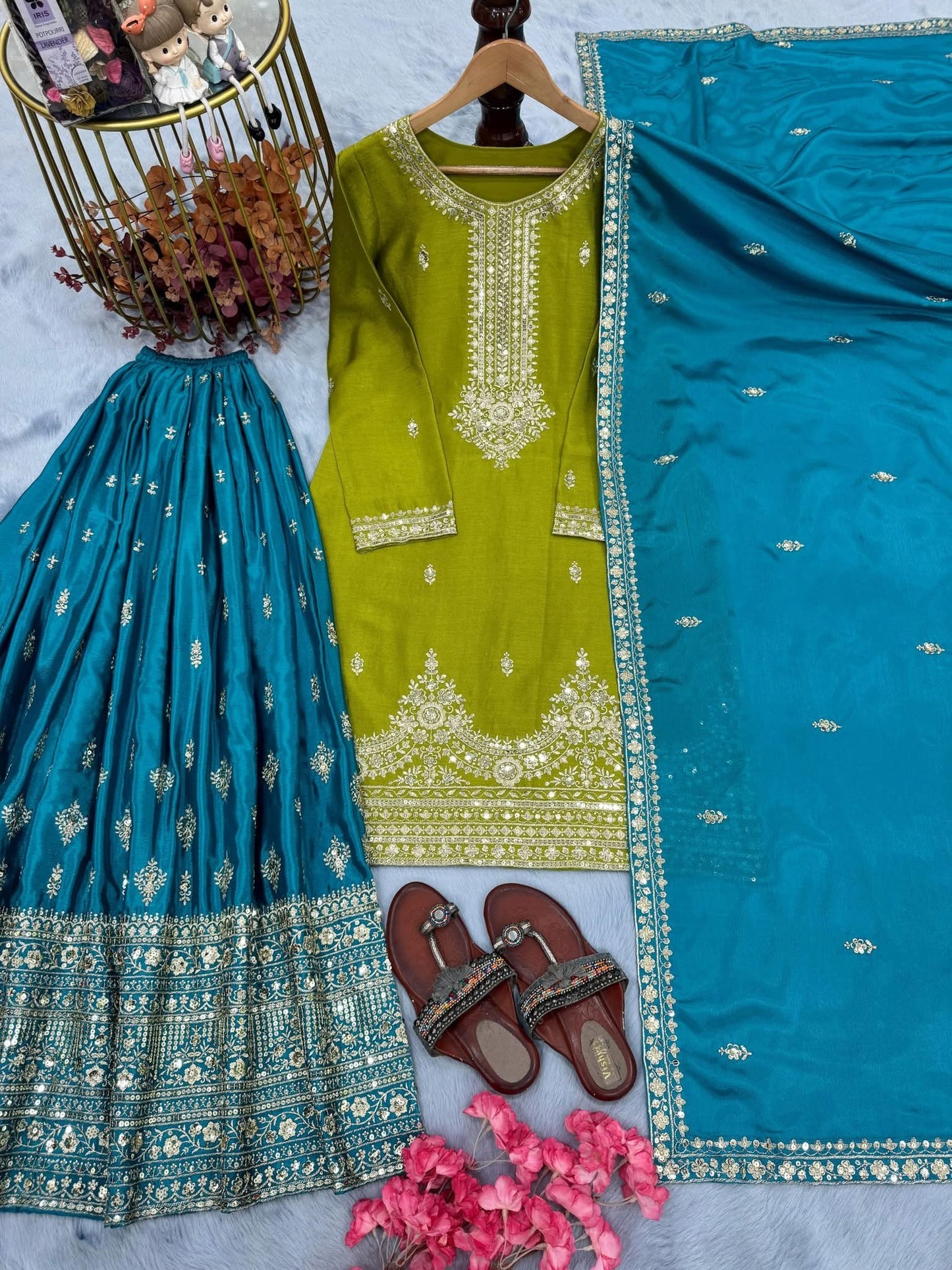 P3890 Chinon Sharara Suit