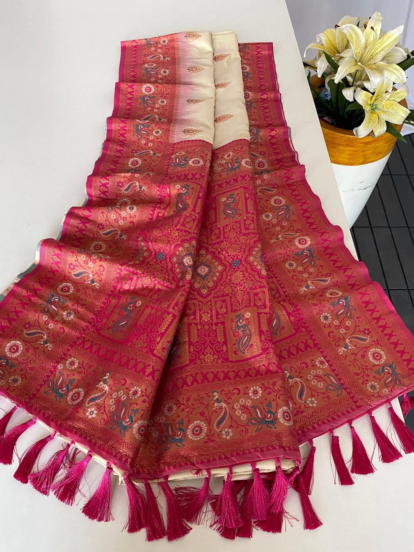 Khaddi Silk Saree