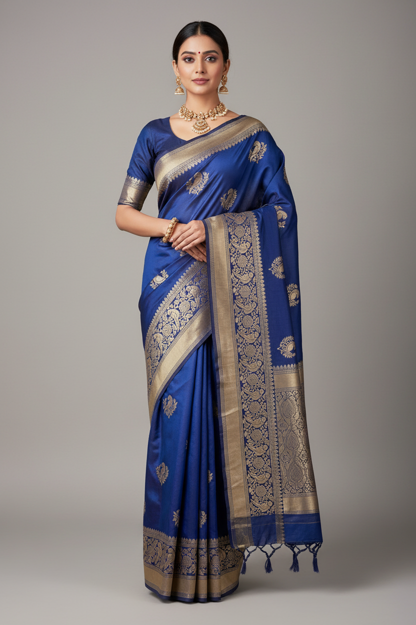 P1101 Khaddi Georgette Saree