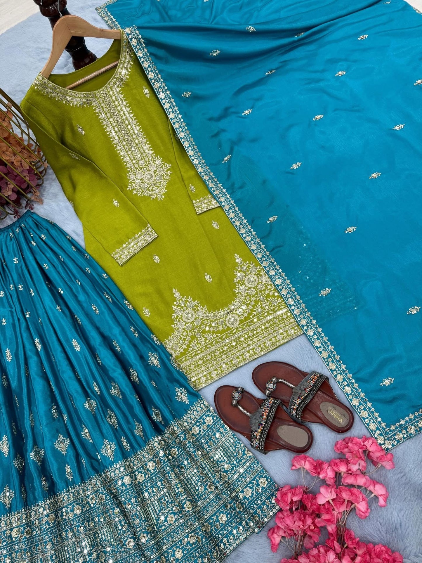 P3890 Chinon Sharara Suit