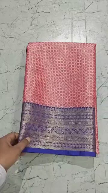 P4489 Banarasi Tanchui Silk Saree