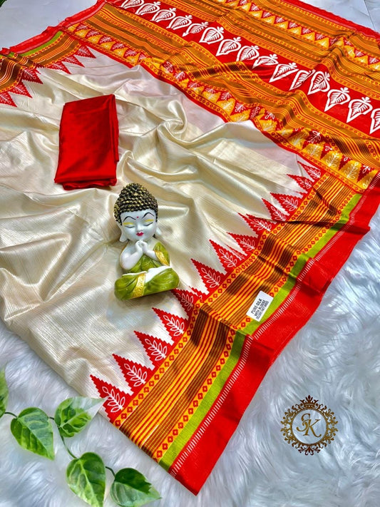 Tussar Silk Saree