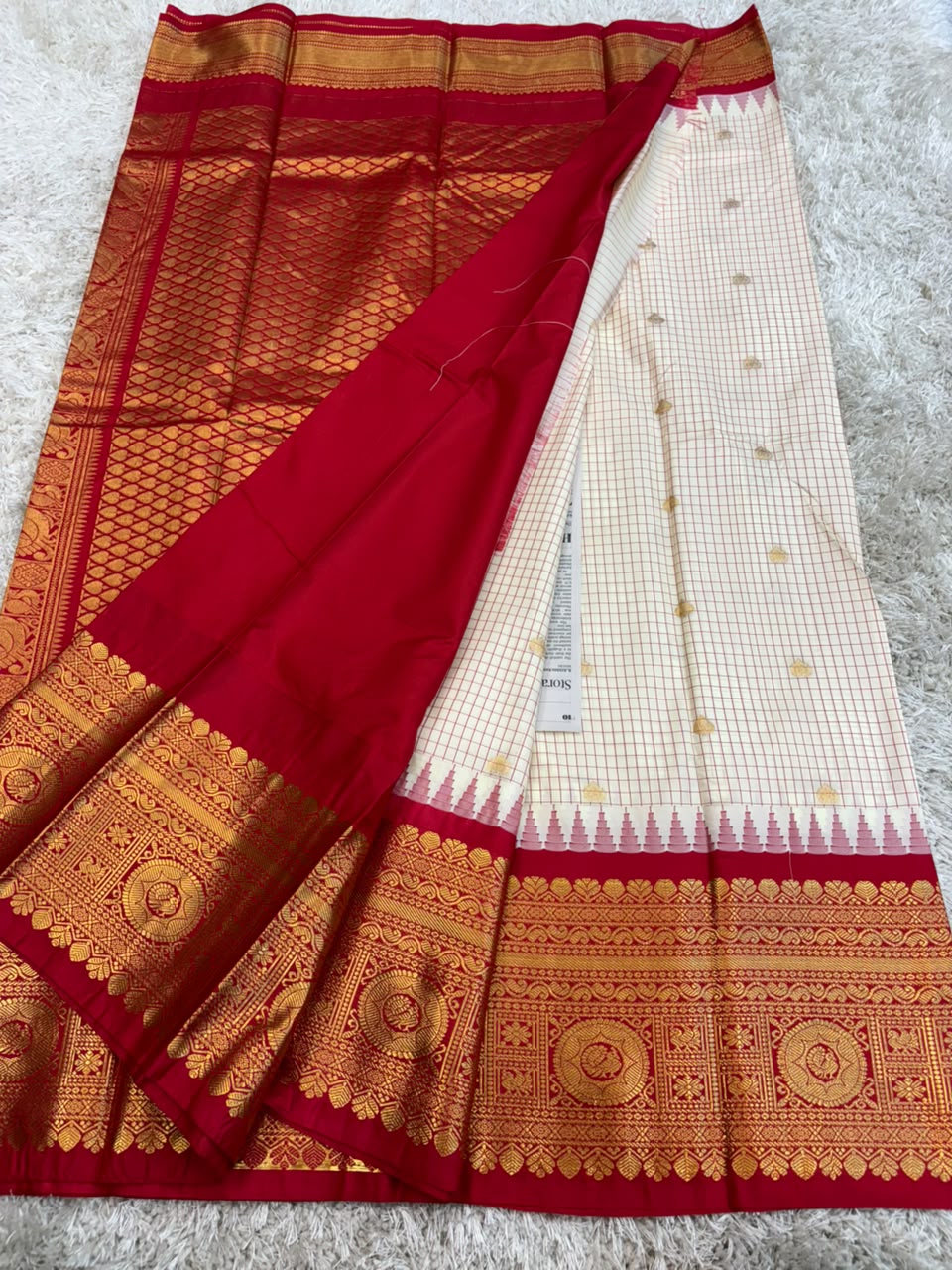 P6370 Semi Gadwal Saree