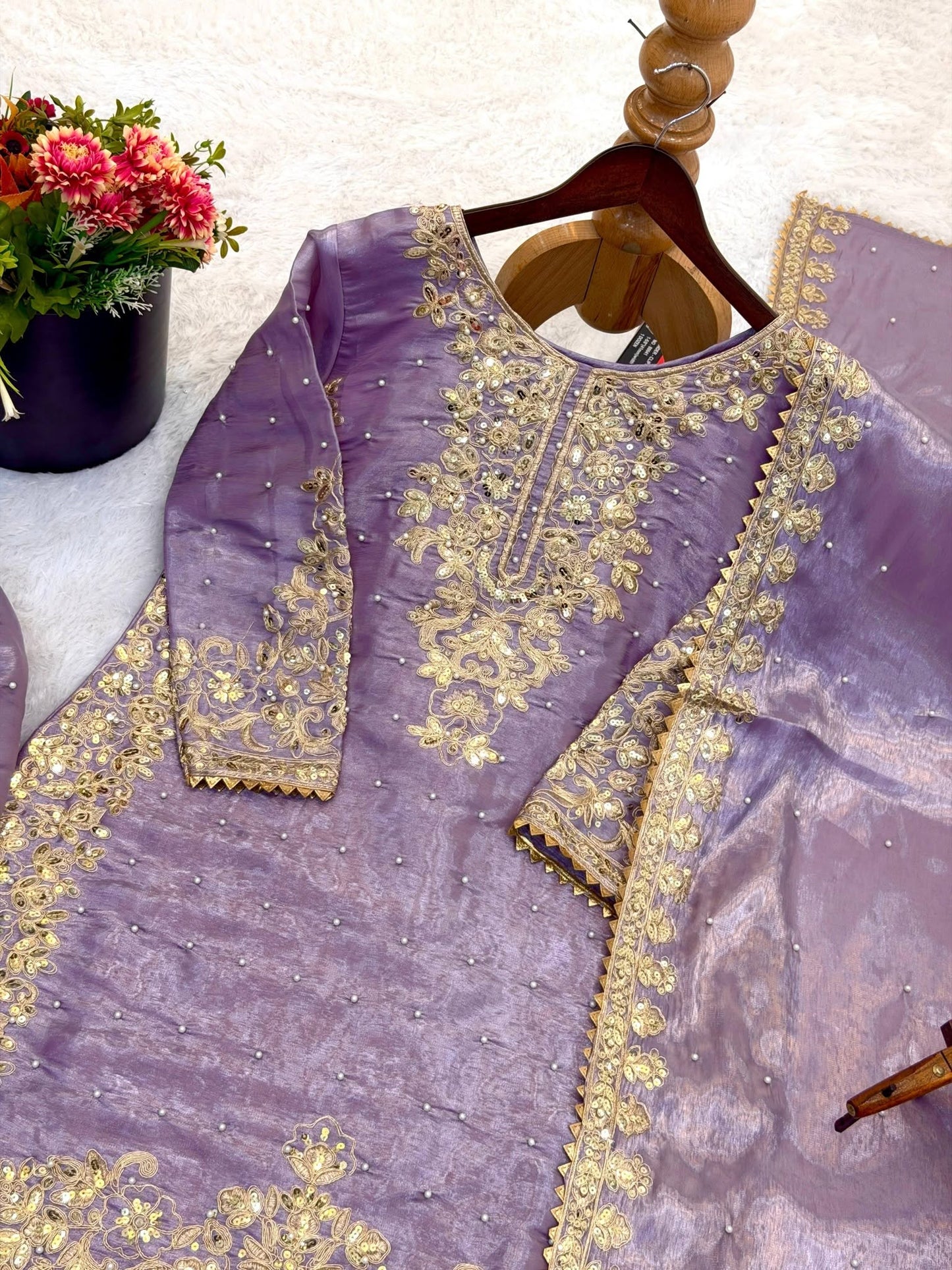 P5271 Jimmy-Chu Palazzo Suit