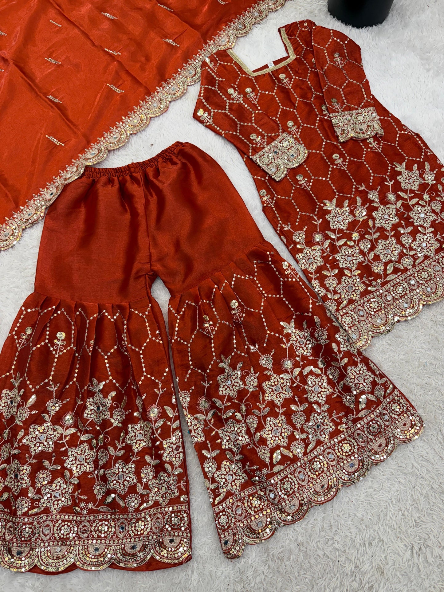 P6208 Gharara Suit