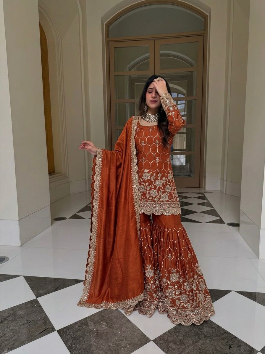 P6208 Gharara Suit