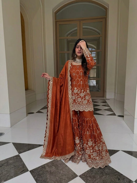 P6208 Gharara Suit