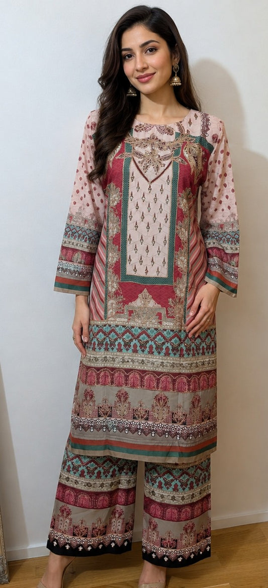 Q40 Silk Co-ord Suit